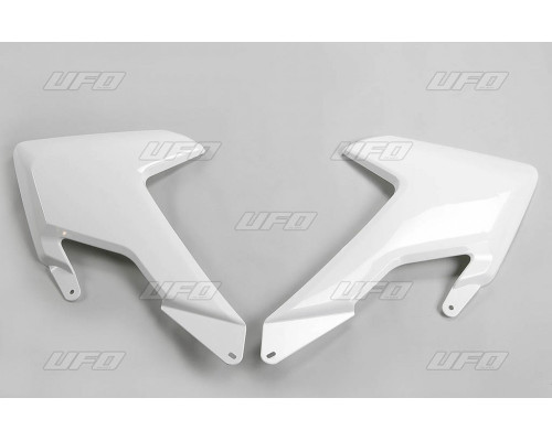 Ковпачки радіатора UFO husqvarna tc 125/300 / fc 250/350/450 '16-18, tc 250 / fe 250/350/450/501 / te/tx 125/250/300 '17-18 колір білий