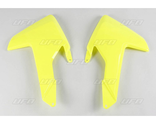 Ковпачки радіатора UFO husqvarna tc 125/300 / fc 250/350/450 '16-18, tc 250 / fe 250/350/450/501 / te/tx 125/250/300 '17-18 колір fluo жовтий
