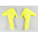 Ковпачки радіатора UFO husqvarna tc 125/300 / fc 250/350/450 '16-18, tc 250 / fe 250/350/450/501 / te/tx 125/250/300 '17-18 колір fluo жовтий
