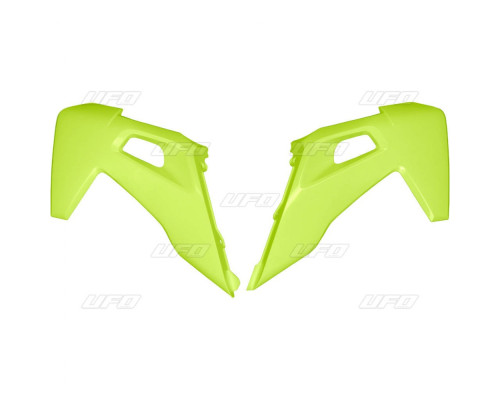 Ковпачки радіатора UFO husqvarna tc 125/250 '19, fc 250/350/450 '19 fluo жовтий