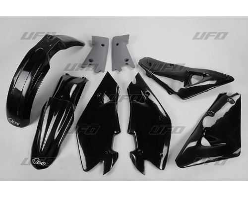 Пластиковий комплект UFO husqvarna 2t '00-'04, 4t '02-'04 чорний (hu600e001)