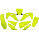Пластиковий набір UFO husqvarna tc 125/250 '19-'22, fc 250/350/450 '19-'22 fluo жовтий (hu622dflu)