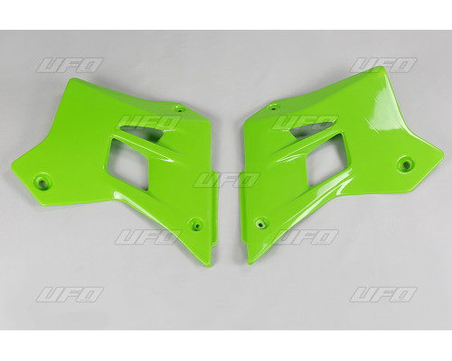 Ковпачки радіатора UFO kawasaki kdx 200 '95-18 колір зелений