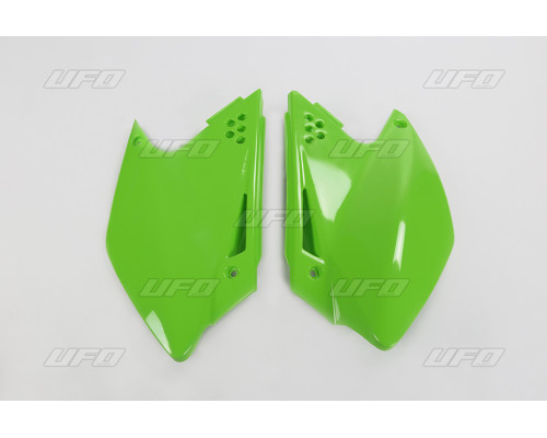 UFO задні бокові панелі kawasaki kxf 250 '06-'08 колір зелений