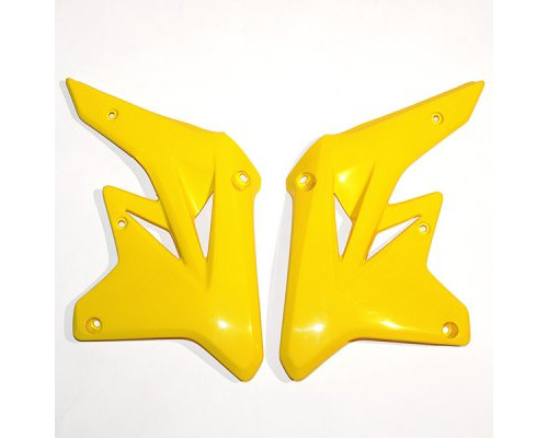 Ковпачки радіатора UFO suzuki rmz 250 '07-'09 жовті