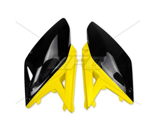 Задні бризговики UFO suzuki rmz 250 '10-'18 колір oem 2012 (чорний/жовтий)