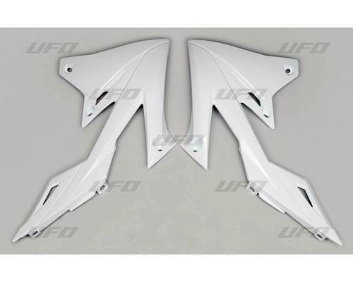 Ковпачки радіатора UFO suzuki rmz 250 '19-'23, rmz 450 '18-'23 колір білий