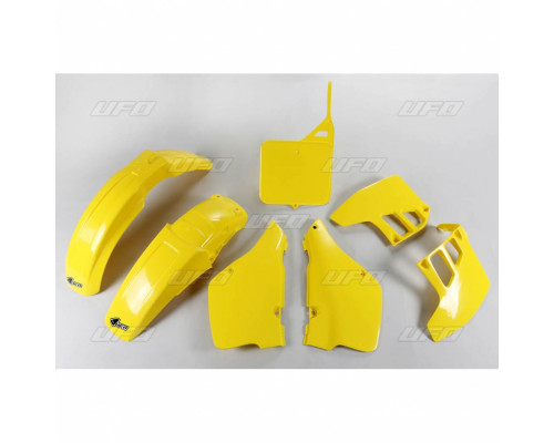 Набір пластикових деталей UFO suzuki rm 125 '89-'91 колір oem (жовтий) (su399e999) (su399e999)