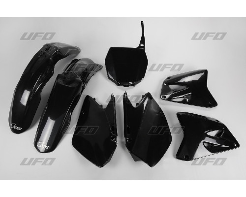 Пластиковий набір UFO suzuki rm 125 / 250 '06-'24 колір чорний (su406e001) (su406e001)