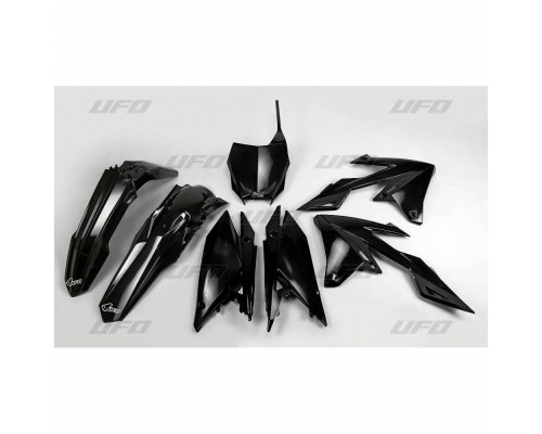 Набір пластикових UFO suzuki rmz 250 '19-'25, rmz 450 '18-'25 чорний (su418e001) (su418e001)