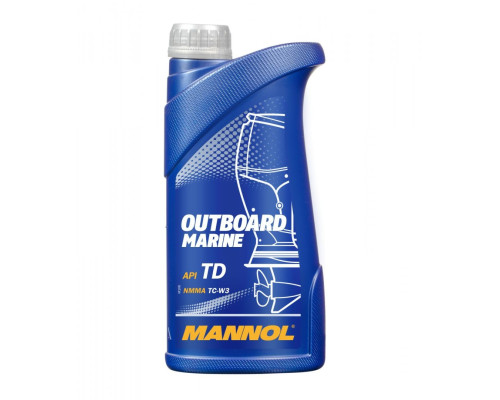 Mannol mixture oil 2t outboard marine tc-w3 api td 1l (7207) (20)