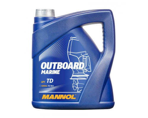 Mannol mixture oil 2t outboard marine tc-w3 api td 4l (7207) (4)