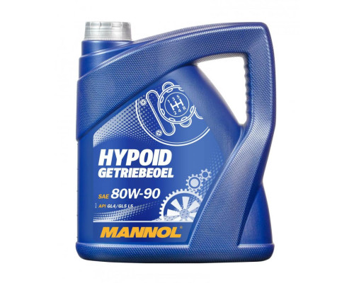 Mannol hypoid getriebeoel 80w90 api gl4/gl5 ls - мінеральна реміньсійна олива 4л (80w-90)