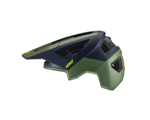 ВЕЛОСИПЕДНИЙ ШОЛОМ LEATT MTB 4.0 ALLMTN V21.1 ШОЛОМ КАКТУС КОЛІР ЗЕЛЕНИЙ/ТЕМНО-СИНІЙ РОЗМІР S (51-55 см)