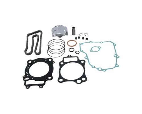 РЕМКОМПЛЕКТ ДВИГУНА VERTEX TOP HONDA CRF 250R 14-15 (ПОРШЕНЬ 23961B, ПРОКЛАДКИ ВЕРХНІ, ЛАНЦЮГ ГРМ)