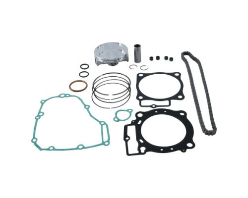 РЕМОКОМПЛЕКТ ДВИГУНА VERTEX TOP HONDA CRF 450R 09-12 (ПОРШЕНЬ 23455B, ПРОКЛАДКИ ВЕРХНІ, ЛАНЦЮГ ГРМ)