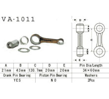 Шатун vesrah HONDA atc 350x '85-'86, trx 350 '86-'89 (va1011) верхній штифт 21мм (зроблено в японії)