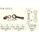 Шатун vesrah YAMAHA yfm 400 (yfm400) big bear '99-'13 (va2011) (made in japan)