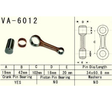 Шатун vesrah YAMAHA yzf 426 (yz426f) '00-'02 (va6012) (зроблено в японії)