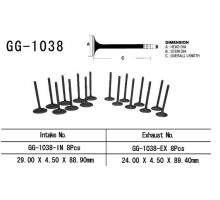 Клапан впускний vesrah HONDA cbr 900rr 01-03 (cbr 929, cbr 954) (oem: 14711-mcj-000) (1шт) (made in japan)