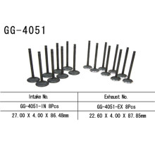 Впускний клапан vesrah kawasaki zx6r 03-04, zx 6rr 03 (oem: 12004-1163) (1шт) (made in japan)