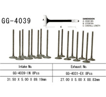 Впускний клапан vesrah kawasaki zz-r 1100/1200 '90-'05, zrx 1100/1200 '99-'05, gpz 1100 '95-'97 (oem: 12004-1093) (1 шт) (made in japan)