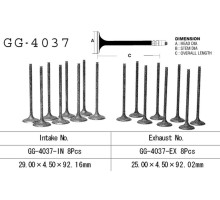 Клапан вихлопних газів vesrah kawasaki zx 9r '94-97, zxr 750l '94-95 (oem: 12005-1198) (1шт) (зроблено в японії)
