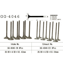 Клапан вихлопних газів vesrah kawasaki zx9r '98-03, z 1000a '03-05 (oem: 12005-1256) (1шт) (зроблено в японії)