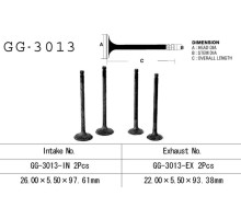 Клапан випускний suzuki gz 250 99-10, gn 250, dr 250, lt 300 e '87-89' (oem: 12912-38200,12911-38201) (1шт) (made in japan)