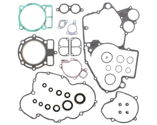 WINDEROSA (VERTEX) Комплект Прокладок для двигуна KTM EXC 400 00-02, EXC 450 03-07, EXC-G 400 04-06, SMS 450 04, SX 400 98-02 (З прокладкаМИ ДЛЯ ДВИГУНА)
