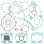 WINDEROSA (VERTEX) Комплект Прокладок для двигуна KTM SX 250 