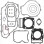 WINDEROSA (VERTEX) Комплект Прокладок для двигуна POLARIS XPEDITION 425 00-02