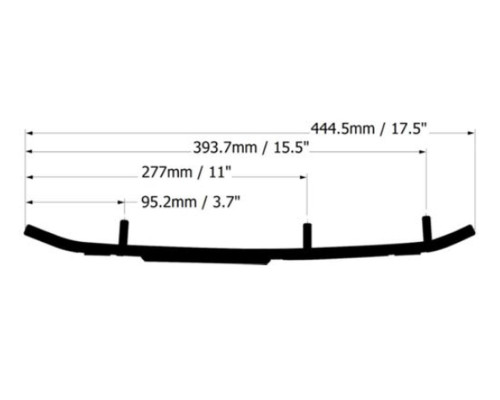 {Спі сноу відіа плоґи (слід) polaris indy 550 '14-23, iq 550 '10-13, rmk 550 '20-23, shift 550 '11-13, voyageur '17-24, indy 600 '15-18, iq 600 '09-14, pro rmk 600 '12-21, rush pro 600 '11-13, switchback 600 '12-20, indy 650 '22-23 (мотоснігоход)}