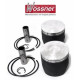 Wossner komplet поршень?w kawasaki (2t) sx/sc/ts/x2 650 '86-'96 ( 76,88mm) (+1,00mm ) ( водний крафт )(sworze? 18mm)