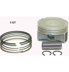 Wossner komplet поршень?w sea doo spark ace '14-'19 (4t) (+0,50mm=74,50mm) (поршень 74,44mm) (3szt) (sworze? 17mm) (поршень sea doo) 11.0:1