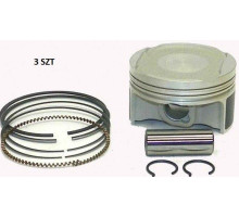 Wossner komplet поршень?w sea doo spark ace '14-'19 (4t) (+0,50mm=74,50mm) (поршень 74,44mm) (3szt) (sworze? 17mm) (поршень sea doo) 11.0:1