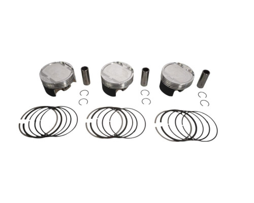 Wossner komplet поршень?w sea doo spark ace '14-'19 (4t) (74,00mm) (поршень 73,94mm) (3szt) (sworze? 17mm) (поршень sea doo) 11.0:1