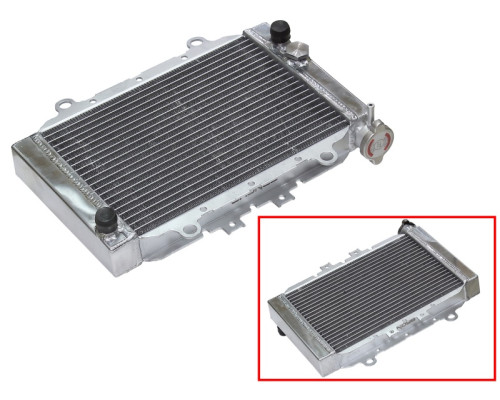Bronco радіатор YAMAHA kodiak 400 03-06, grizzly 400 07-08, kodiak 450 03-10, grizzly 450 07-14 посилений збільшеної ємності (шт.)