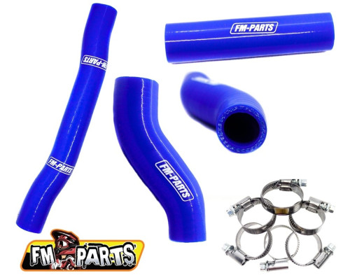 Fm-parts силіконові шланги/шланги радіатора ktm / husqvarna 250/300 '17-'19 колір синій