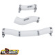 Fm-parts силіконові шланги/шланги радіатора ktm exc 250/300 tpi '20-'23, husqvarna te/tei 250/300 tpi '20-'23, газ-газ ec 250/300 tpi '20-'23 колір білий