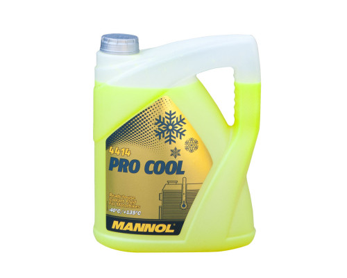 Mannol coolant pro cool 5l motorcycle (-40°c/+135°c) готовий до використання (240)