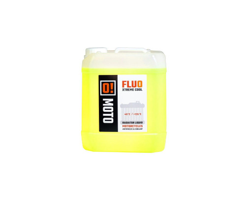 Omoto coolant fluid 10л o! fluo xtreme cool +135 готовий до використання (o!moto) (ole-003) (-40 до +135)