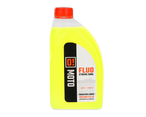 Omoto coolant fluid 1л o! fluo xtreme cool +135 готовий до використання (o!moto) (ole-001) (-40 до +135)