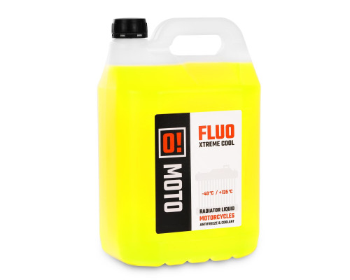 Omoto coolant fluid 5l o! fluo xtreme cool +135 готовий до використання (o!moto) (ole-002) (-40 до +135)