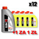 Omoto набір 12 охолоджуючої рідини 1л o! fluo xtreme cool + omoto brake fluid dot-4 o! braik fluid 455g