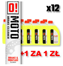 Omoto набір 12 охолоджуючої рідини 1л o! fluo xtreme cool + omoto spray remover remover 750ml o! очищувач гальм і монтажів