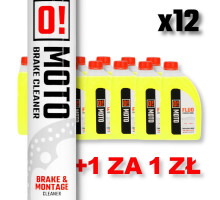 Omoto набір 12 охолоджуючої рідини 1л o! fluo xtreme cool + omoto spray remover remover 750ml o! очищувач гальм і монтажів