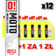 Omoto набір 12 охолоджуючої рідини 1л o! fluo xtreme cool + omoto spray remover remover 750ml o! очищувач гальм і монтажів