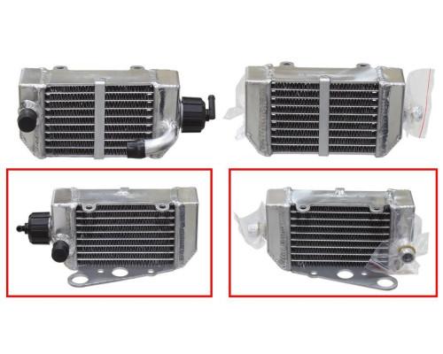 PSYCHIC radiator gas gas mc 65 '21-'23, ktm sx 50 '12-'23 посилена стандартна ємність ліва (шт.) (oem: 45235007200)