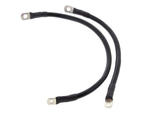 ALL BALLS 2024/09 КОМПЛЕКТ АКУМУЛЯТОРНОГО КАБЕЛЮ (ДОВЖИНА 30 СМ, 40,5 СМ, ПРОЗОРИЙ) HARLEY FXLR LOW RIDER CUSTOM '89-'94, FXR SUPER GLIDE '89-'94, FXRS CONV LOW RIDER '89-'92, FXRS LOW RIDER '89-'92